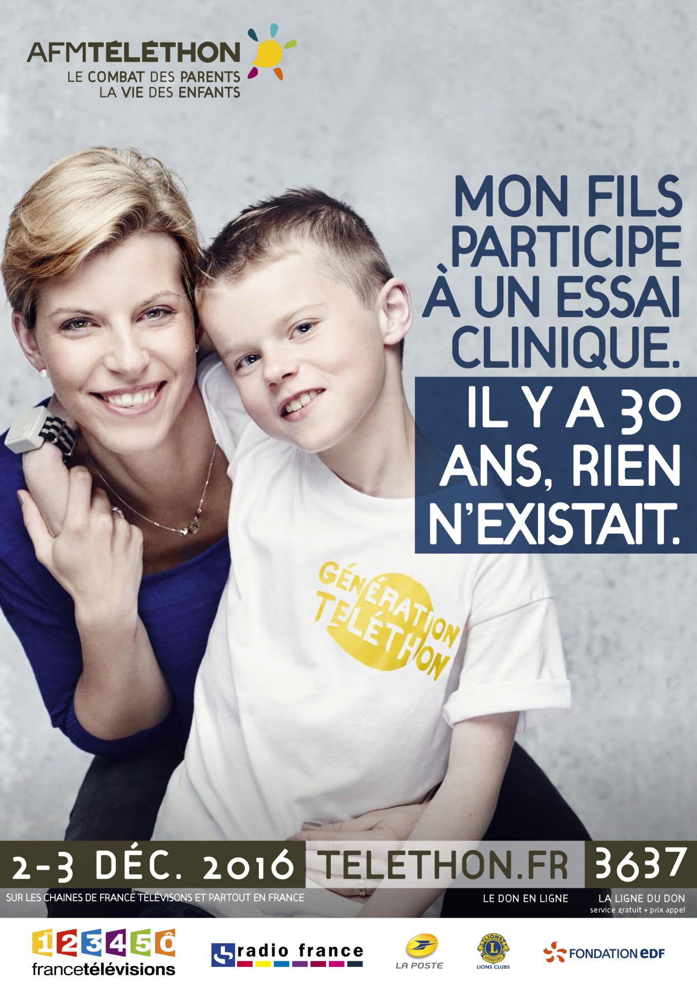 Affiche telethon 2016