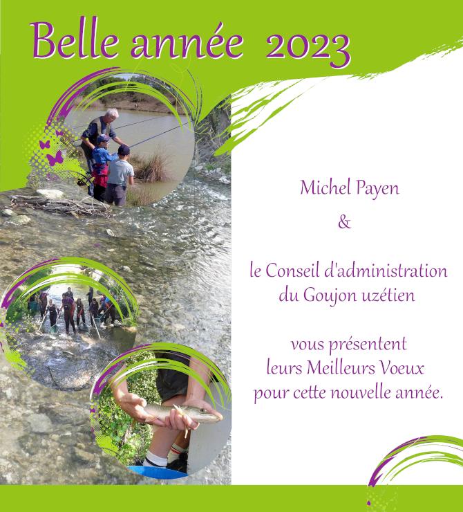 Voeux goujon uzetien 2023
