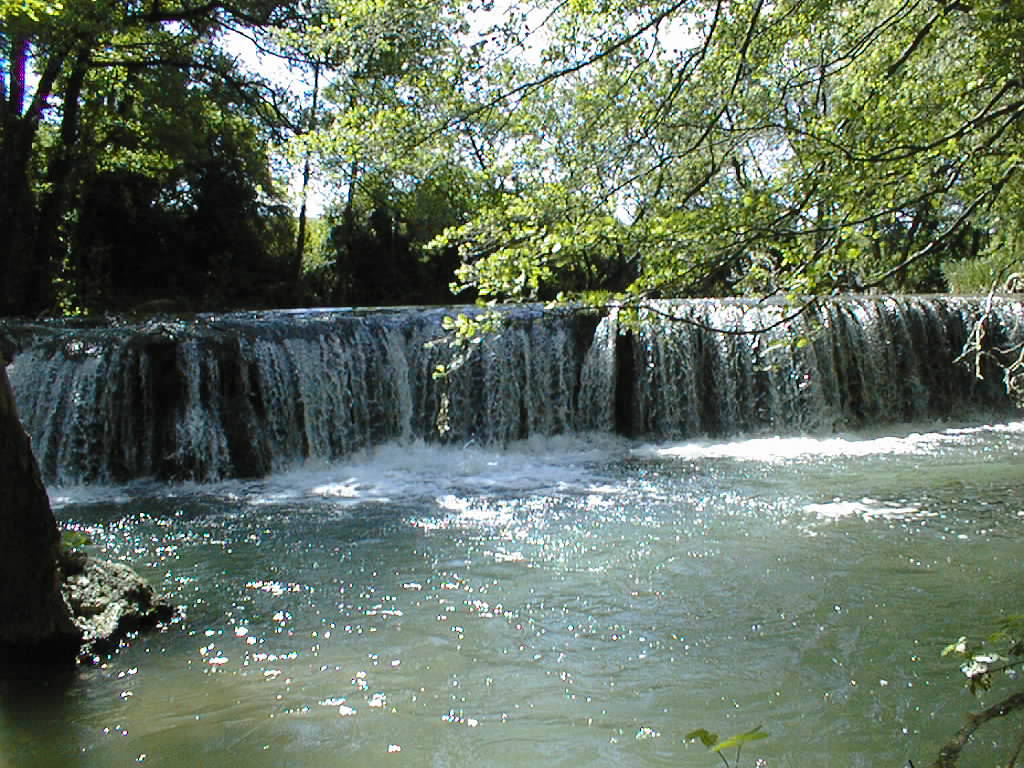 Alzon - cascade du Gavot