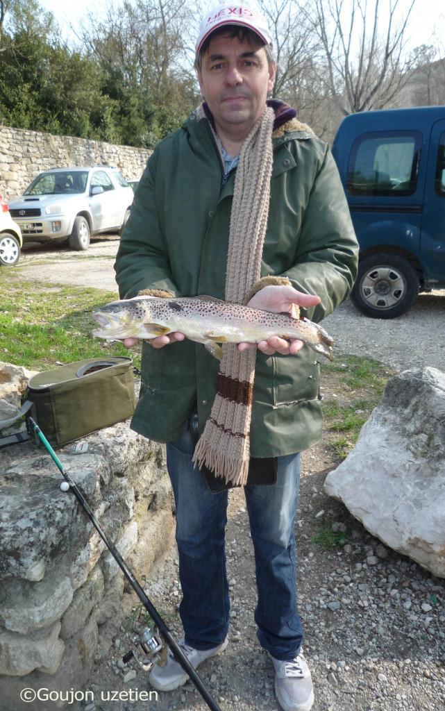 Frédéric - fario 48cm - Alzon - 12 mars 2016