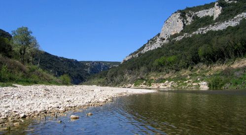 Le Gardon à Collias 